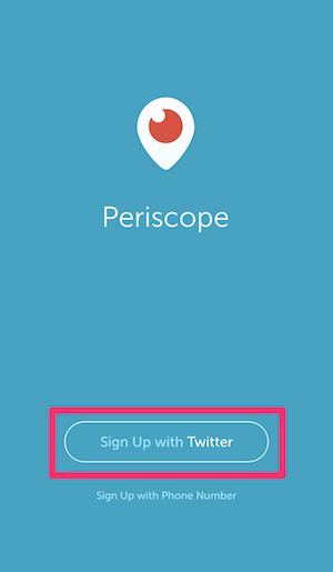 periscope　twitter　アプリ　使い方